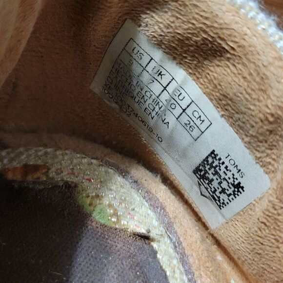 Toms Jutty D'Orsay flats size 9 - Picture 5 of 11